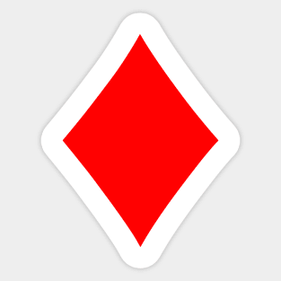 Ace of Diamonds Sticker